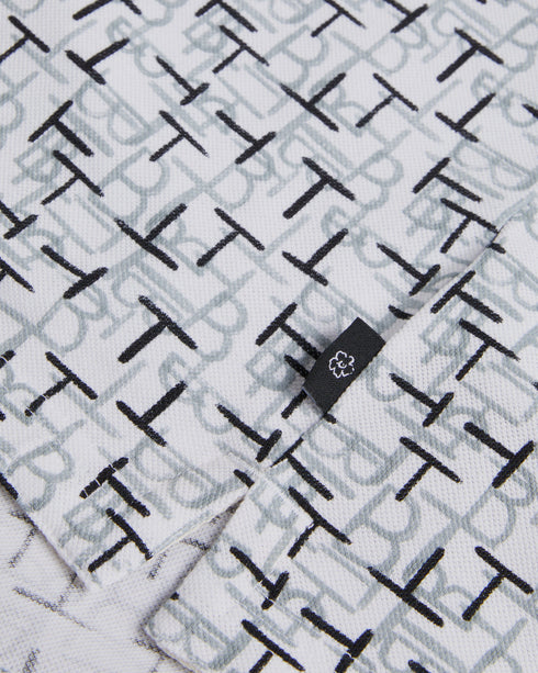 <P>Ss Printed Polo</P>